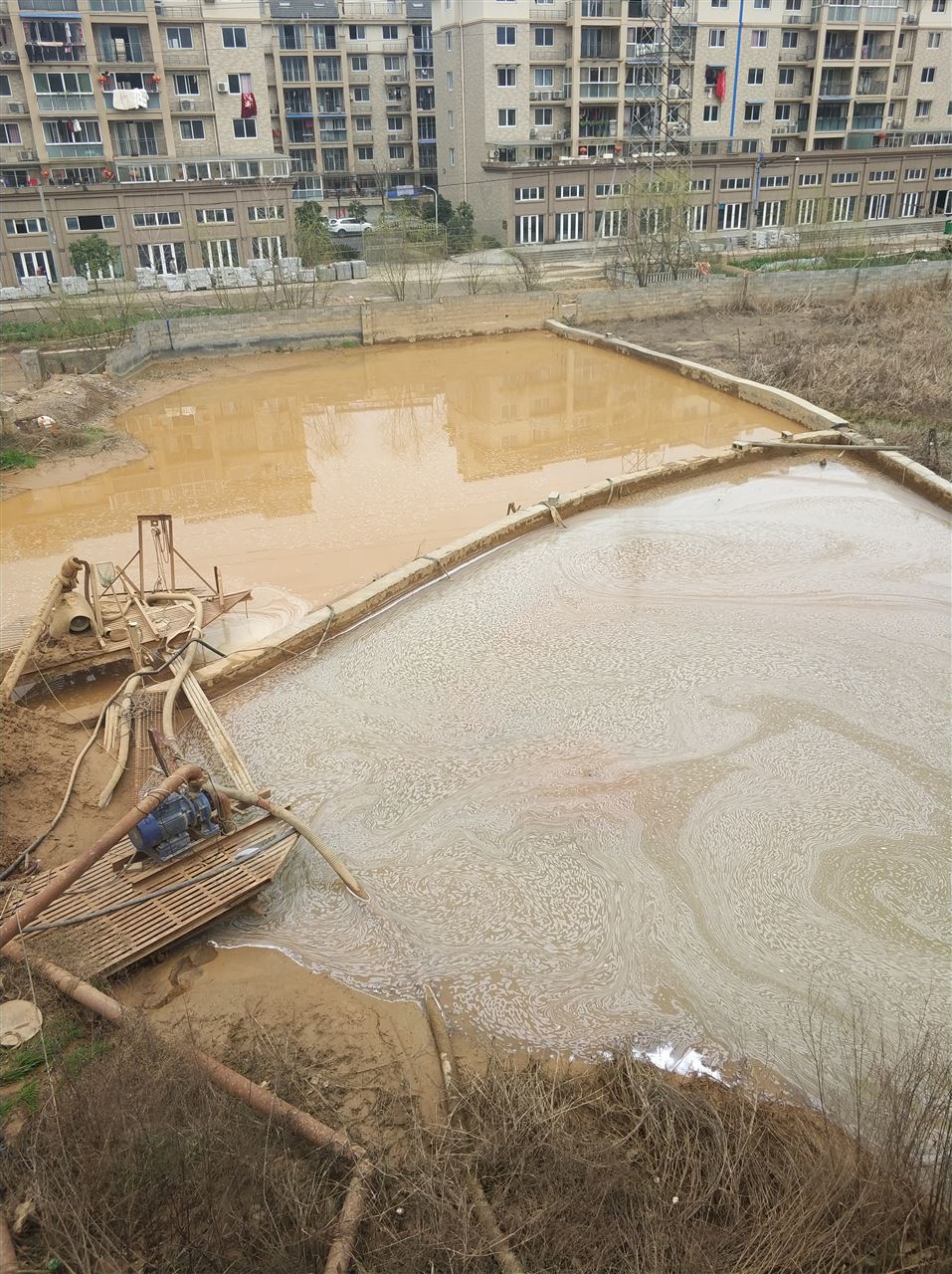 罗甸沉淀池淤泥清理-厂区废水池淤泥清淤